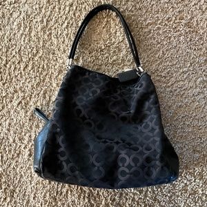 Black Coach Handbag